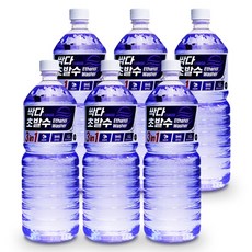 필터포유 싹다 3 in 1 초 발수 코팅 에탄올 워셔액, 1.8L, 6개