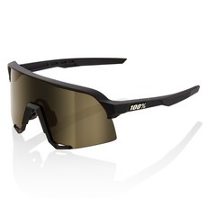 100% S3 護目鏡 太陽眼鏡, 1個, Soft Tact Black + Soft Gold