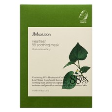 JMsolution 肌司研 魚腥草 88 舒緩面膜 30ml, 1個, 10入