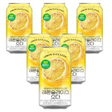 檸檬切片蘇打, 340ml, 6個