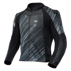 컨쿼 루퍼트 얼티 에디션 케블라 오토바이 가죽 자켓, 블랙