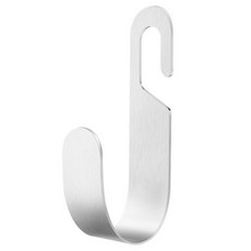 THE ZAKKA 不鏽鋼水龍頭水管掛架, 銀色, 1個