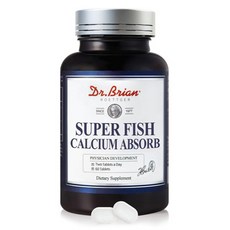 Dr.Brian ROETTGER Super Fish鈣質補充錠 60顆入, 72g, 1罐