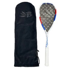 Blaze Flymin 120 壁球拍, 單一商品, 白色 + 紅色 + 藍色, 1個