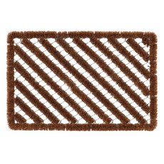 TaKaSHO 椰纖鐵絲門墊, 天然椰子, 1個