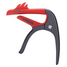 탑피아 특이한 플라밍고모양 기타카포 아이언 그레이, 1개