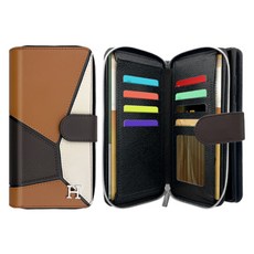 KKAMITTO SG Combo天然牛皮拉鍊日記本手機殼