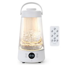 inoq 玻璃不鏽鋼蒸氣遙控型加熱式加濕器, MF-25W, 單色