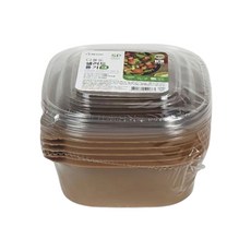 스완 다용도 샐러드 용기 대형, 1개, 5개입