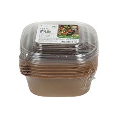 스완 다용도 샐러드 용기 중형, 1개, 5개입