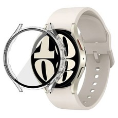 unboxing Galaxy Watch 透明全覆蓋鋼化玻璃PC硬殼, 1個, 透明