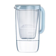 BRITA Glass Jug 玻璃濾水壺 + 濾芯, 藍色, 1組, 2.5L