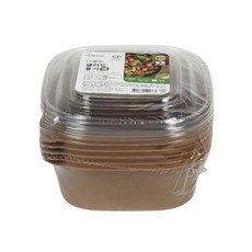 스완 다용도 샐러드 용기 소형, 1개, 5개입