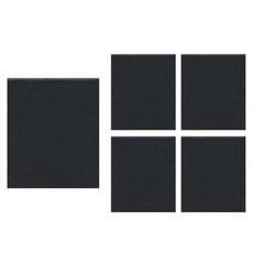 Yoom's 美術黑色迷你畫布 15 x 20 cm, 5個