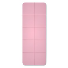 로이윙 접이식 폴딩 요가매트, 피치, 1개
