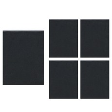 Yumms美術黑色迷你畫布 20*30cm, 5個