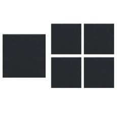 Yums 美術 黑色 迷你 畫布 7 x 7 cm, 5個