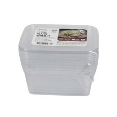 스완 다회용 직사각 밀폐용기 소형 300ml, 1개, 5개입