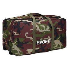 로이홈 다용도 대용량 스포츠 바퀴 가방 150L, 카모, 1개