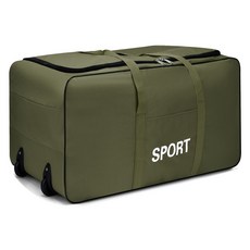 로이홈 다용도 대용량 스포츠 바퀴 가방 150L, 그린, 1개