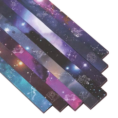 Misoroun 活動款雙面星星摺紙多功能紙 12款暗黑星座 540張組合, 1套, 8色