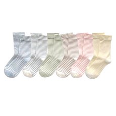 Hue Day 孕婦無壓迫羅紋襪 6雙組, 1套