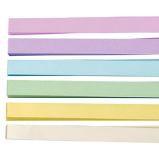 Miso-roun 活動雙面星星摺紙多用途紙 馬卡龍色 540張組合, 1套, 6色