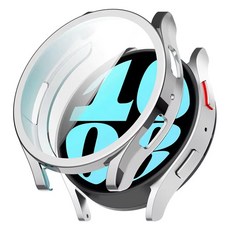 아이엠판다 실리콘 풀커버 케이스, 실버, 1개