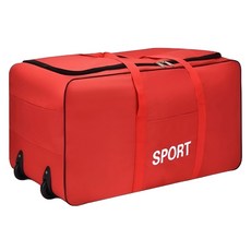 Royhome 多用途大容量運動滾輪包 150L, 紅色, 1個