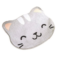 Mondespot 防滑浴室地墊 50 x 80 cm RB20828, 1個, 貓咪