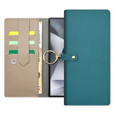 아이엔픽 올즈링 소가죽 플립 지갑형 휴대폰 케이스