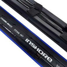 피싱메이트 티탄 히트 인쇼어 로드 워킹 서프 루어낚시대 862MLTC, 862MLTC(1회무상AS), 블랙 + 레드