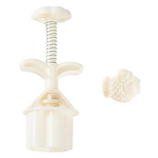 B Home Baking 迷你鯛魚月餅模具組, 1組, 混色