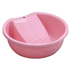 라라듀 보관이 편한 일체형 빨래판, 핑크, 1개