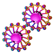 달콤밍 旋轉指尖陀螺 類型 11, 2個, 混合顏色