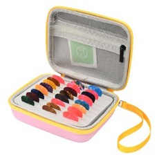 Toppia 彈片收納盒 粉紅色全網眼 +24p彈片組, 1套