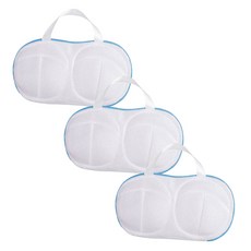 CRATE S 胸罩專用洗衣網, 藍色, 3個