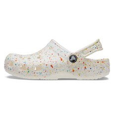 CROCSKIDS CROCS兒童款經典塗鴉潑墨洞洞涼鞋 210349-94S