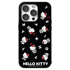 Mpick Hello Kitty 灰色鋁製手機殼