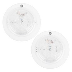 DAYON LED 圓形感應燈 15W, 白光, 2個