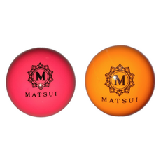 Matsui Golf 夜間發光輕量公園高爾夫 19 x 6cm, 粉色 + 橘色, 2個, 1組