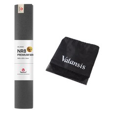 밸런시스 NR8 프리미엄 매트 + 가방, 그레이, 1세트