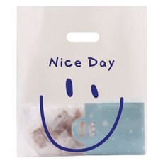 마켓피오 투명 두꺼운 쇼핑백 타입5 중, 100개, 1개입