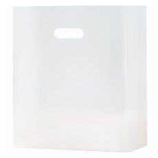 마켓피오 투명 두꺼운 쇼핑백 타입1 대, 100개, 1개입