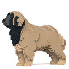裡奧伯格犬 狗狗積木 大型 M, 金色, 1個