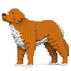 新斯科舍獵鴨尋回犬 狗狗積木 大型 M, 1個, 混合色