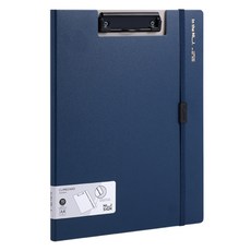 NUSIGN Band封面文件夾板 A4, 海軍藍, 1個