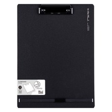 누사인 밴드형 클립보드 A4, 블랙, 1개