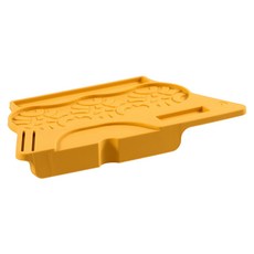 Toppia 高級防滑設計轉角填壓墊, 黃色, 1個