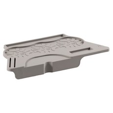 Toppia 高級防滑設計轉角填壓墊, 灰色, 1個